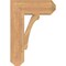 Ekena Millwork Legacy Craftsman Smooth Bracket, Western Red Cedar, 5 1/2"W x 18"D x 26"H BKT06X18X26LEC04SWR - alternate 3